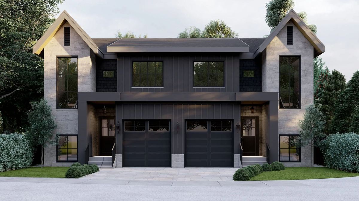 Contemporary home render